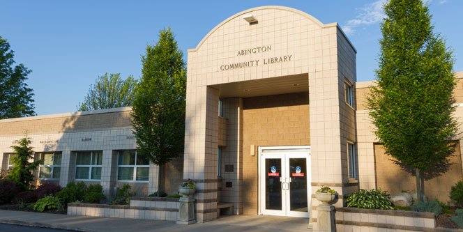 Abington Public Library in Abington, Massachusetts